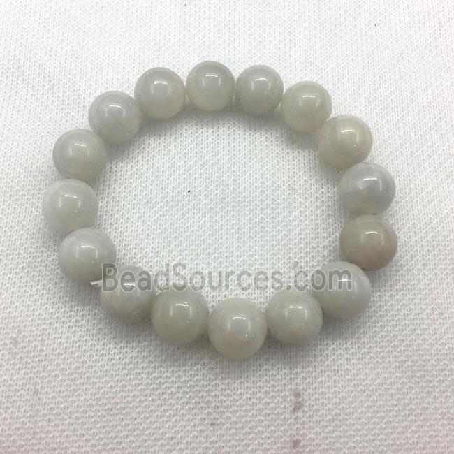 Stretch Jade bracelet, dye