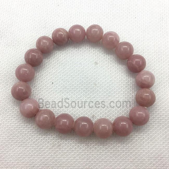 Stretch Jade bracelet, dye