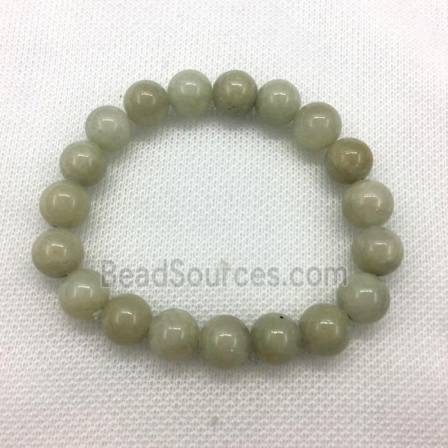 Stretch Jade bracelet, dye