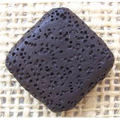 lava bead, square