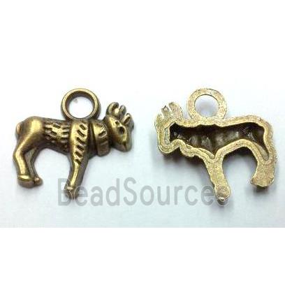 tibetan silver sheep pendants non-nickel, bronze