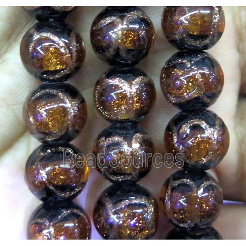 lampwork bead, barrel