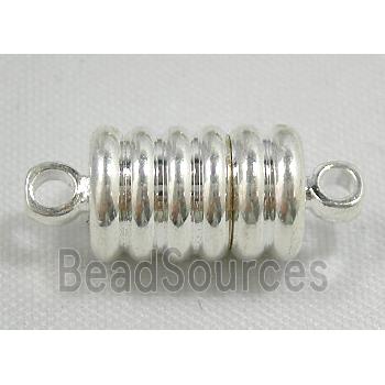 Silver Plated Magnetic Clasp