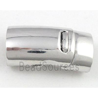 Magnetic Clasp for bracelet, platinum plated