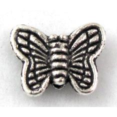 Tibetan Silver butterfly beads Non-Nickel