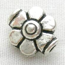 Tibetan Silver Flower Spacer Non-Nickel