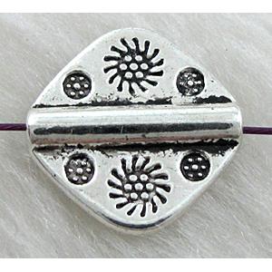 Tibetan Silver Space beads Non-Nickel