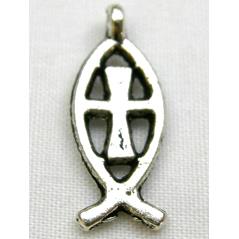 Tibetan Silver Pendant Non-Nickel