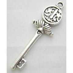 key pendants, Tibetan Silver Non-Nickel