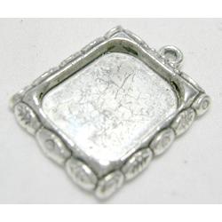 Tibetan Silver Photo Frame Non-Nickel