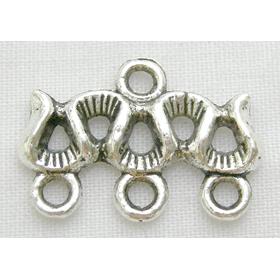 branch-connector, Tibetan Silver Non-Nickel