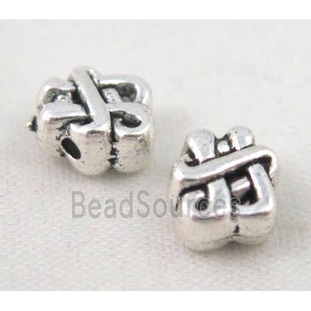 tibetan silver spacer bead, non-nickel