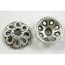 Tibetan Silver Caps Non-Nickel