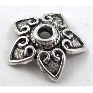 Bead-cap, Tibetan Silver Non-Nickel