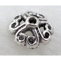 Tibetan Silver beadCaps Non-Nickel