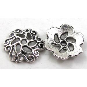 Bead-Caps, Tibetan Silver Non-Nickel