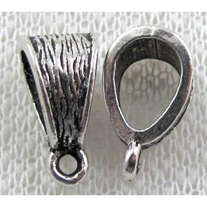 Hinge Bail, Tibetan Silver Hanger Non-Nickel