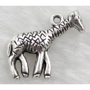 Tibetan Silver Giraffe Non-Nickel