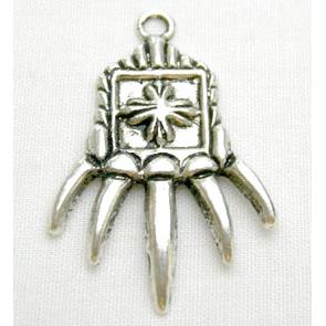 Tibetan Silver Charm Non-Nickel