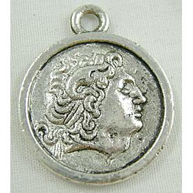 Pendant,Tibetan Silver Non-Nickel