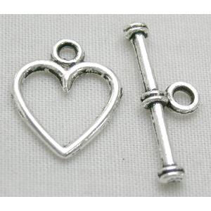 Tibetan Silver Toggle Clasps Non-Nickel