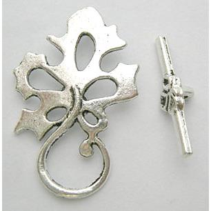 Tibetan Silver Toggle Clasps Non-Nickel