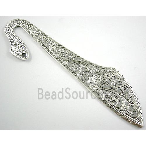 Bookmark, Tibetan Silver Non-Nickel