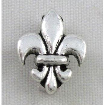 spacer tibetan silver charms bead, non-nickel