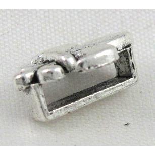 spacer tibetan silver charms bead, non-nickel