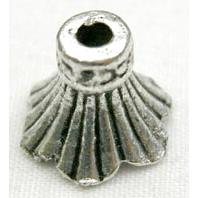 Tibetan Silver Caps non-nickel