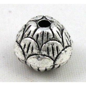 spacer tibetan silver charms bead, non-nickel