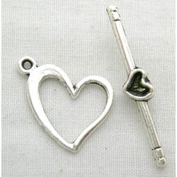 Tibetan Silver Toggle Clasps Non-Nickel