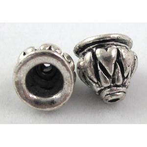 Tibetan Silver beadcap Non-Nickel