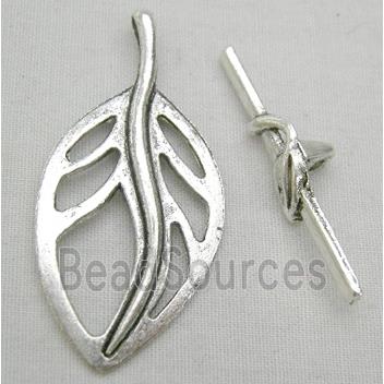 Tibetan Silver Toggle Clasps Non-Nickel