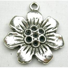 Tibetan Silver Flower Non-Nickel