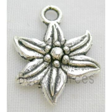 Tibetan Silver Flower Non-Nickel