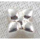 Silver plated bead, Tibetan Silver Spacer Non-Nickel