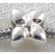 Silver plated bead, Tibetan Silver Spacer Non-Nickel