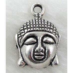 Tibetan Silver buddha pendant non-nickel