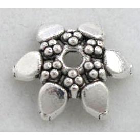 tibetan silver beadcap non-nickel