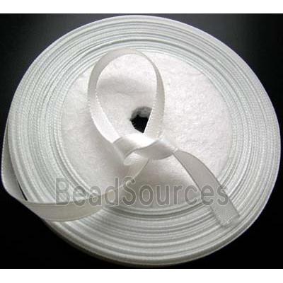 White Satin Ribbon cord