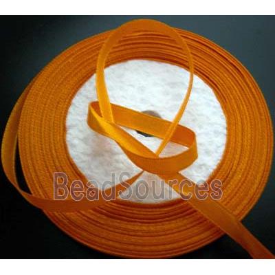 Satin Ribbon, orange