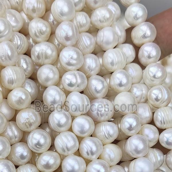 Natural Freshwater Pearl Beads, D-grade