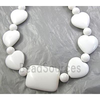 White Porcelain necklace