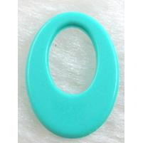 Colorful Plastic Pendant, mix color