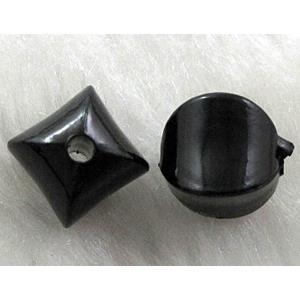 Acrylic Bead, Black