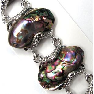 Paua Abalone shell bracelet, mxied