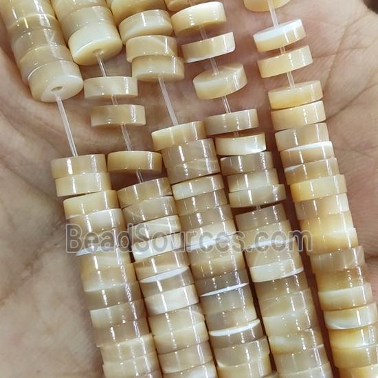 natural Shell Heishi Beads