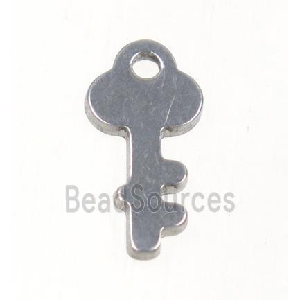 stainless steel key pendant