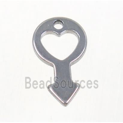 stainless steel Male Signs pendant